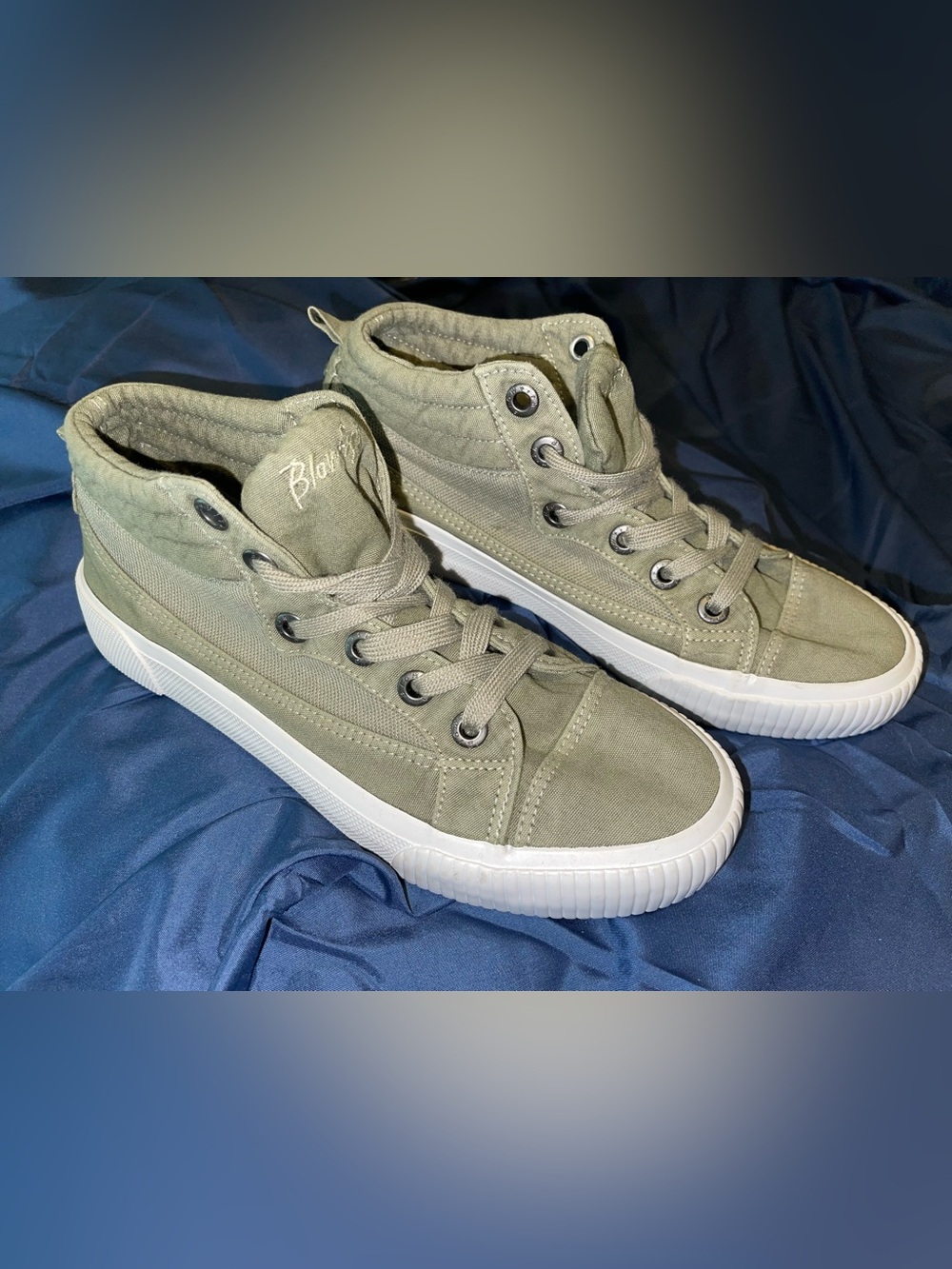 Blowfish Malibu Olive High-Top Women's Sneakers